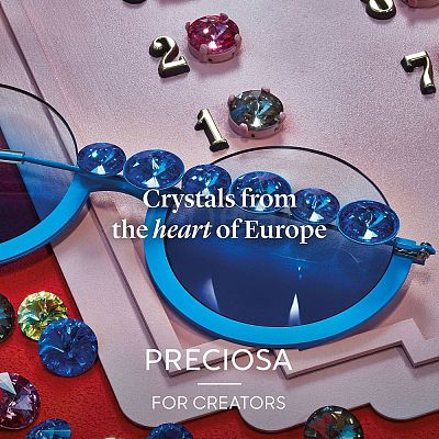 Preciosa® MAXIMA Crystal Round Stones Y-PRC-RASS29-00030-281-1
