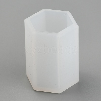 Hexagonal Prisms Filled Silicone Molds X-DIY-J003-27D-1