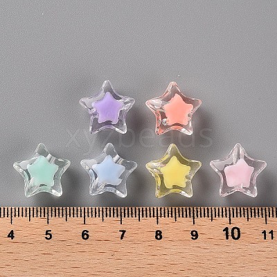 Transparent Acrylic Beads LS-X-TACR-S152-02A-1