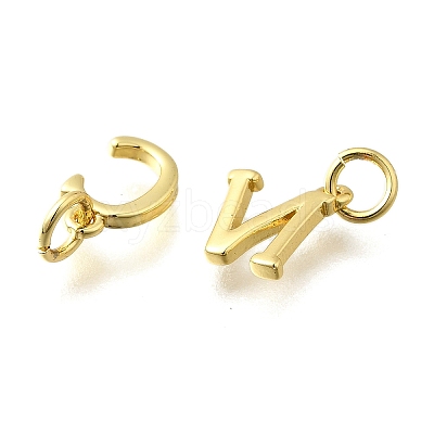 26Pcs Brass Charms KK-R218-08G-1