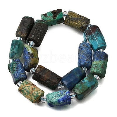 Natural Chrysocolla Beads Strands GG-CBA8682-A11-1
