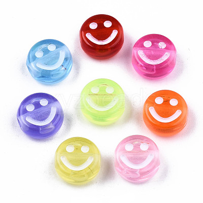 Transparent Acrylic Beads X-MACR-S369-004-1