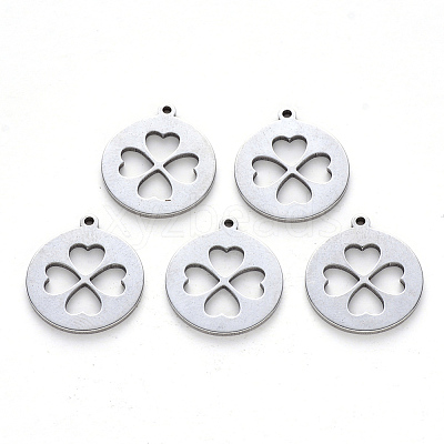 Non-Tarnish 201 Stainless Steel Pendants X-STAS-N092-12-1
