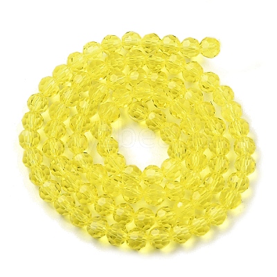 Transparent Glass Bead Strands LS-GLAA-G013-6mm-68-1