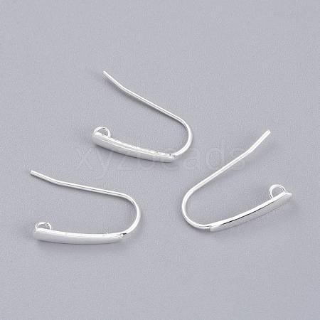 304 Stainless Steel Earring Hooks STAS-K211-02S-1