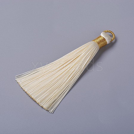 Polyester Tassel Pendants FIND-I009-D14-1