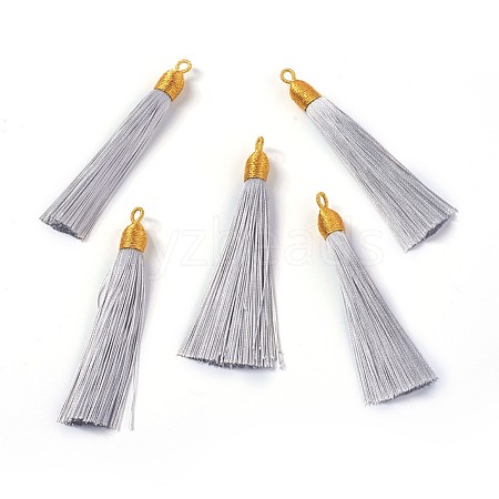 Nylon Tassel Big Pendants FIND-F008-F05-1