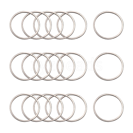 Non-Tarnish 304 Stainless Steel Linking Ring LS-X-STAS-S079-12C-A-1