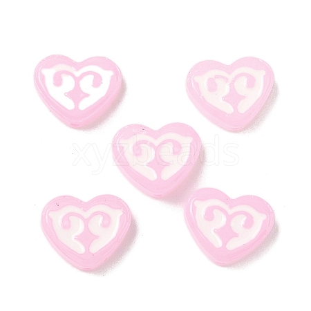 Dyed & Heated Baking Paint Glass Beads LAMP-D004-02I-1
