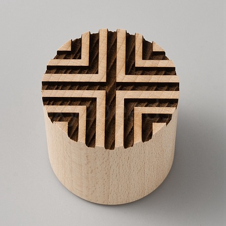 Wooden Hand Press Moon Cake Maker WOOD-WH0025-88D-1