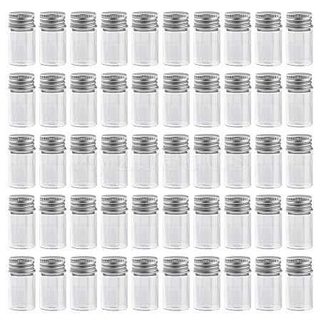 50Pcs Glass Bottles Bead Containers CON-DR0001-06B-1