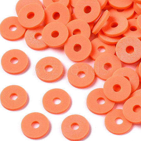 Handmade Polymer Clay Beads CLAY-R067-8.0mm-B12-1