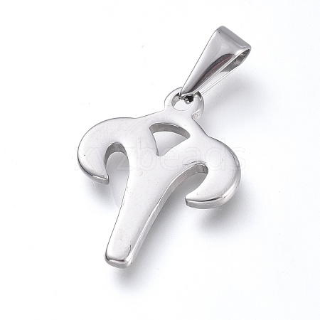 Non-Tarnish 304 Stainless Steel Pendants STAS-L210-06C-P-01-1