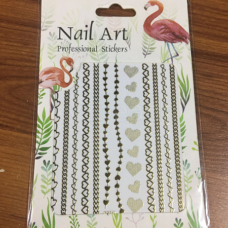 Nail Art Stickers Decals MRMJ-T072-DP344-1