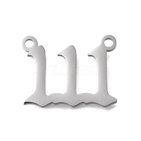 304 Stainless Steel Pendants STAS-D382-04A-P-1