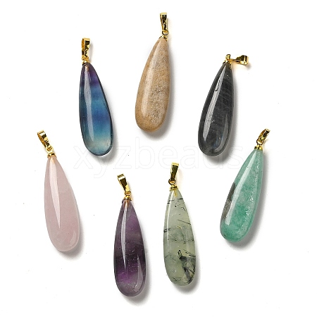 Natural Mixed Stonee Pendants G-Q192-07G-1