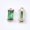 Transparent Glass Charms X-GLAA-T007-13B-2