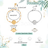  DIY Blank Dome Link Bracelet Maknig Kit DIY-NB0010-47A-2