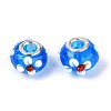 Handmade Lampwork European Beads LAMP-Q029-03E-3
