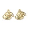 Christmas Alloy Crystal Rhinestone Pendants FIND-L026-01A-G-1