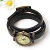 Fashion Triple Wrap Leather Watch Bracelets WACH-G009-04-1