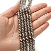 Eco-Friendly Dyed Glass Pearl Bead Strands HY-A008-6mm-RB111-4