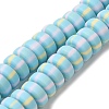 Polymer Clay Beads Strands CLAY-H006-02D-1