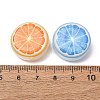 Printed Opaque Acrylic Flat Round with Fruit AC-CBAE647-14B-3