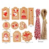 Christmas Theme Kraft Paper Tags CDIS-H003-02-1