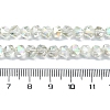 Electroplate Glass Beads X-EGLA-L018-B-AB02-4