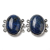 Lapis Lazuli Box Clasp G-C104-02D-P-1