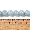 Dyed Natural Malaysia Jade Beads Strands G-G021-02C-20-4