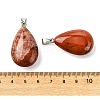 Natural Red Jasper Pendants GG-K002-09F-3