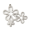 201 Stainless Steel Pendants STAS-R133-01P-03-1