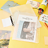 A4 PVC Loose Leaf Binder Postcard Phote Album with 50 Pockets Transparent Sleeve Protectors DIY-WH0028-44B-5