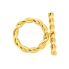 Brass Toggle Clasps KK-A223-16G-1