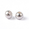 Round 202 Stainless Steel Beads STAS-O091-B-04S-1