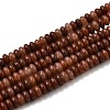 Natural Purple Aventurine Beads Strands G-S366-132-2