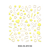 3D Gold Stamping Nail Decals Stickers MRMJ-R090-56-DP3199-2