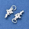 925 Sterling Silver Pendants STER-D302-11S-2
