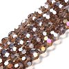 Transparent Glass Beads EGLA-A035-T10mm-B13-1
