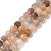 Natural Strawberry Quartz Beads Strands G-P508-A16-01-1