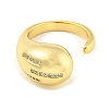 Brass Micro Pave Clear Cubic Zirconia Open Cuff Ring for Women RJEW-M173-02B-G-2