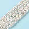 Natural Cultured Freshwater Pearl Beads Strands PEAR-E018-62-2