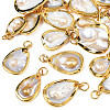 Natural White Shell Pendants SHEL-S278-075-1