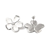 Non-Tarnish 304 Stainless Steel Stud Earrings EJEW-Z022-20P-2