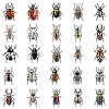 50Pcs Beetle PVC Waterproof Stickers PW-WGFAD4F-01-2