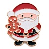 Christmas Theme Alloy Enamel Brooches JEWB-S022-03B-1