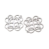 Hollow 201 Stainless Steel Pendants LS-STAS-I364-17P-2