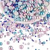 60g Resin patch multi size mixed pearl patch DIY jewelry accessories(2 bags) JX586B-1